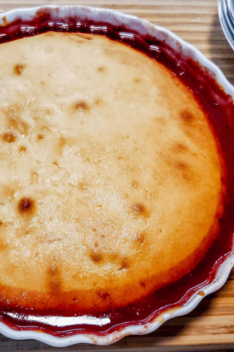 Finished cobbler