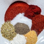 Taco Seasoning Spices in a bowl