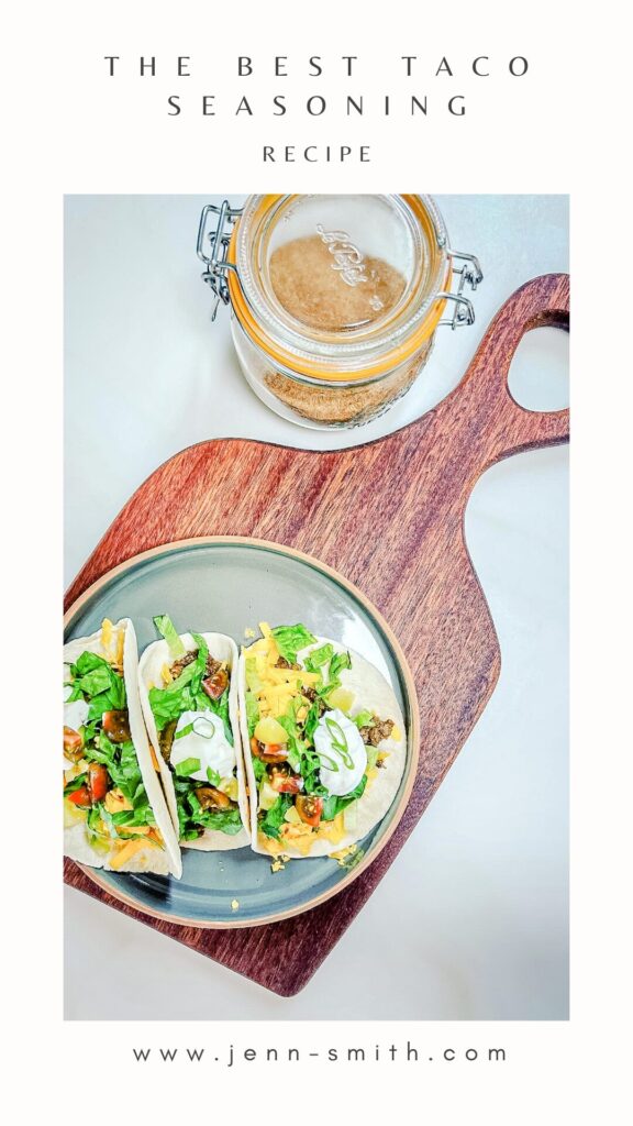 The Best Taco Seasoning Recipe Pinterest Pin