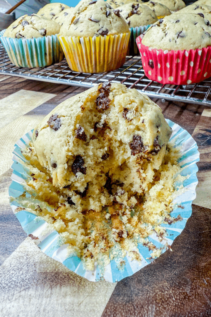 eaten muffin