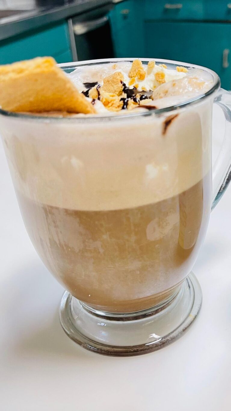 Finished S'mores Coffee Drink