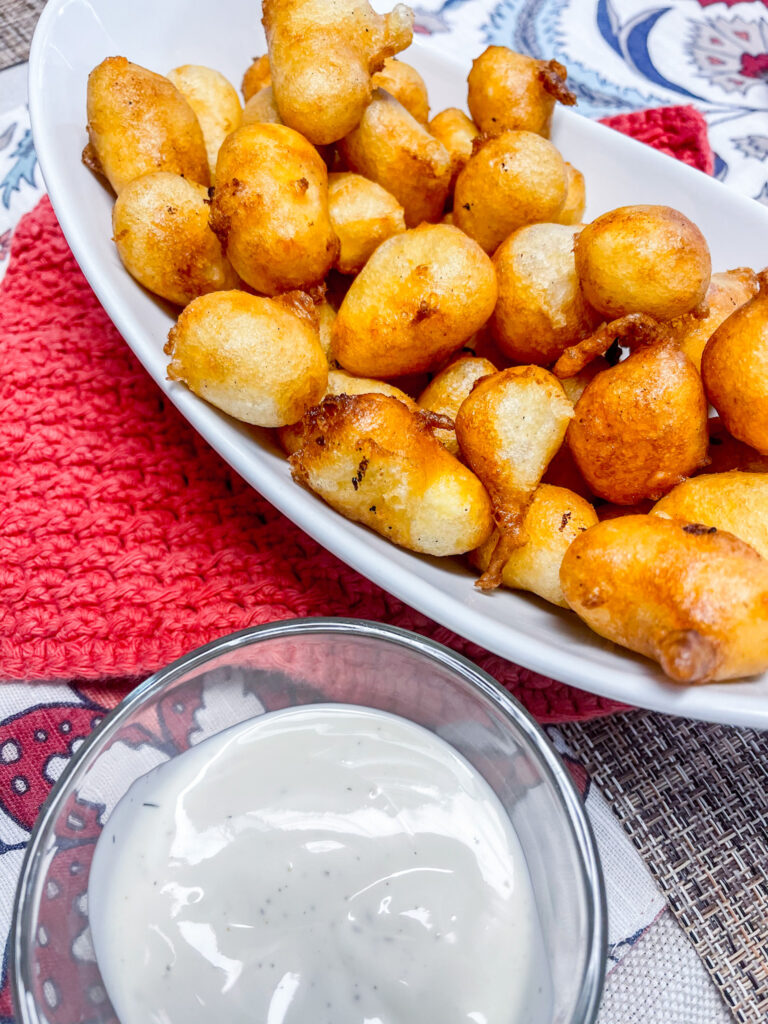 fried cheese curds with ranch photo 03