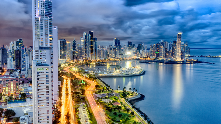 An image of panama city by arturogi from Getty's images.