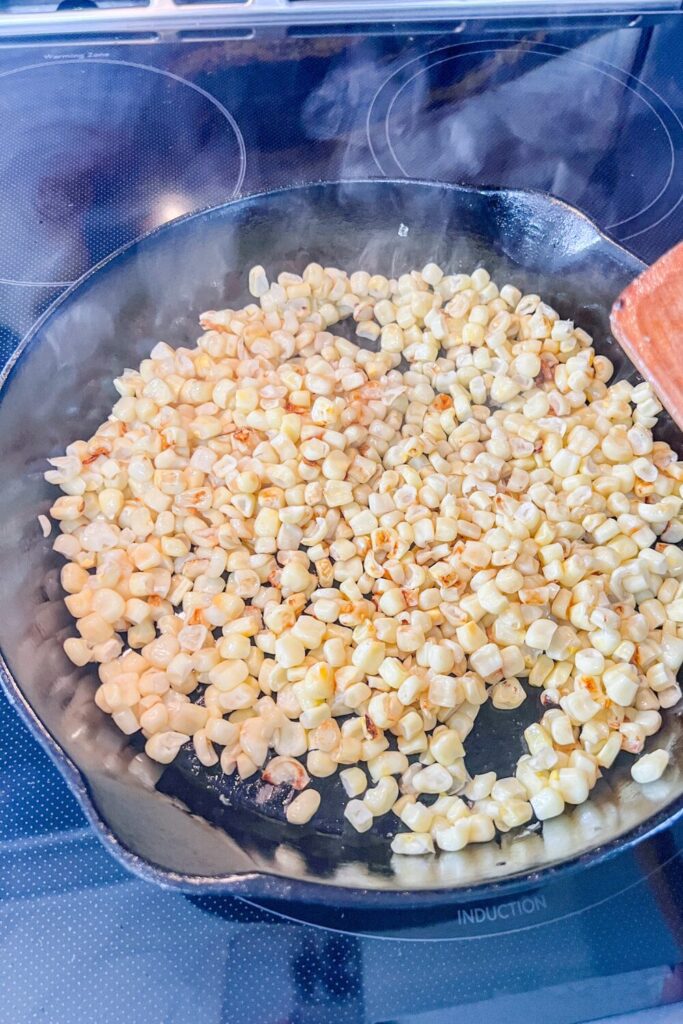 corn cooking