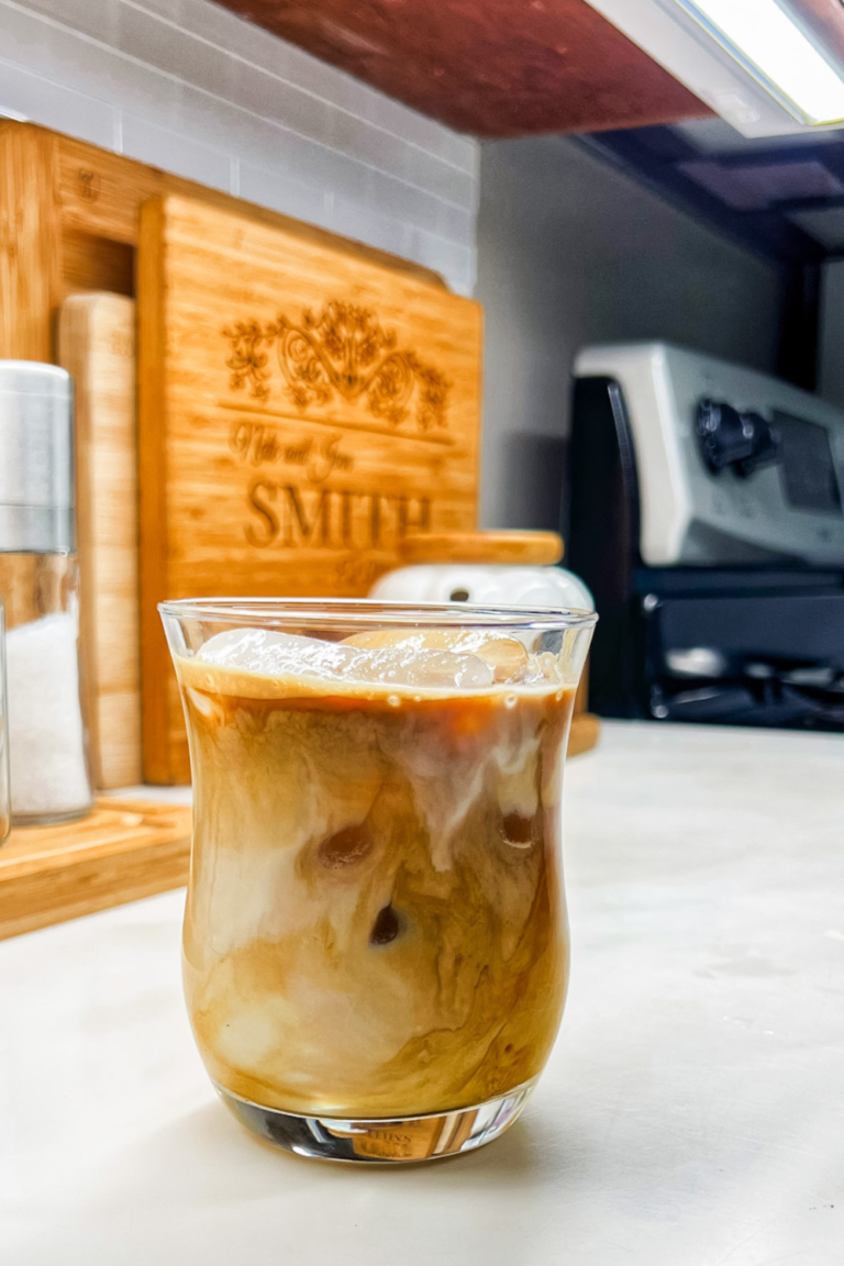 Vanilla Iced Latte Protein Coffee finished