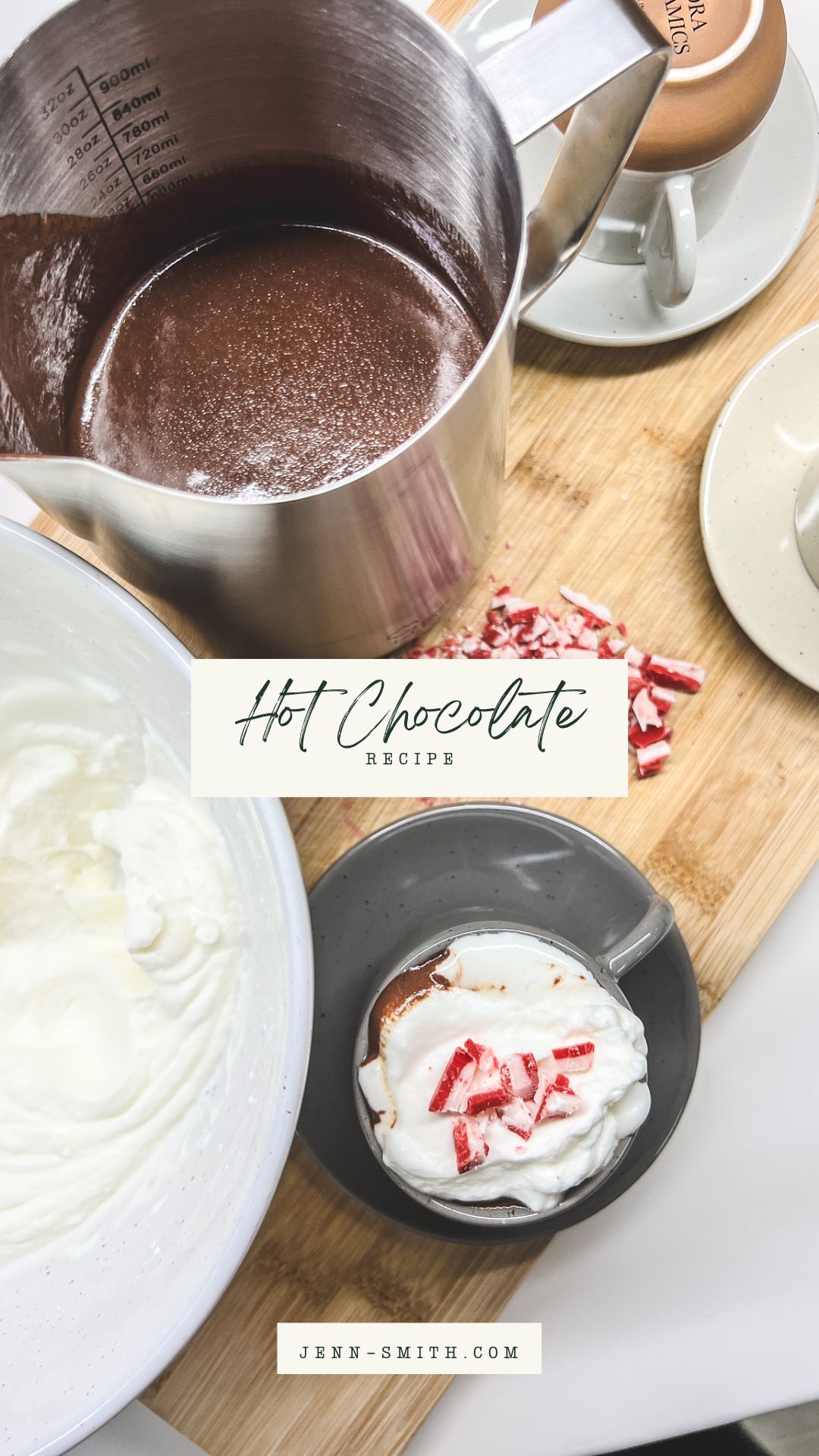 Hot Chocolate Recipe Pinterest Pin