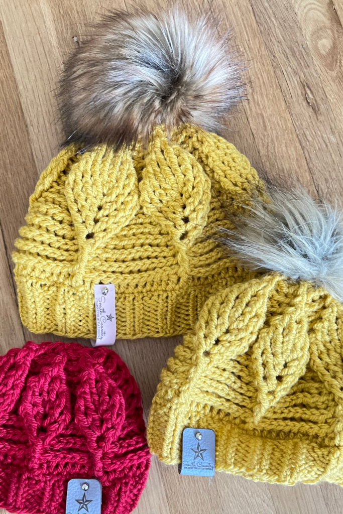 Birch Leaf Beanie kid, toddler, baby size-2
