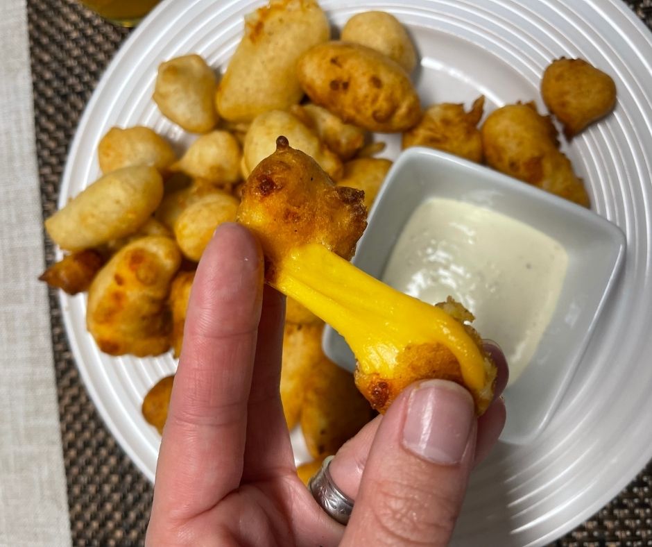 BeerBatter Fried Cheese Curds Always, Jenn Smith