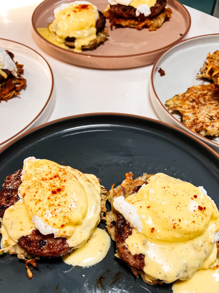 Recipe: Oktoberfest Eggs Benedict