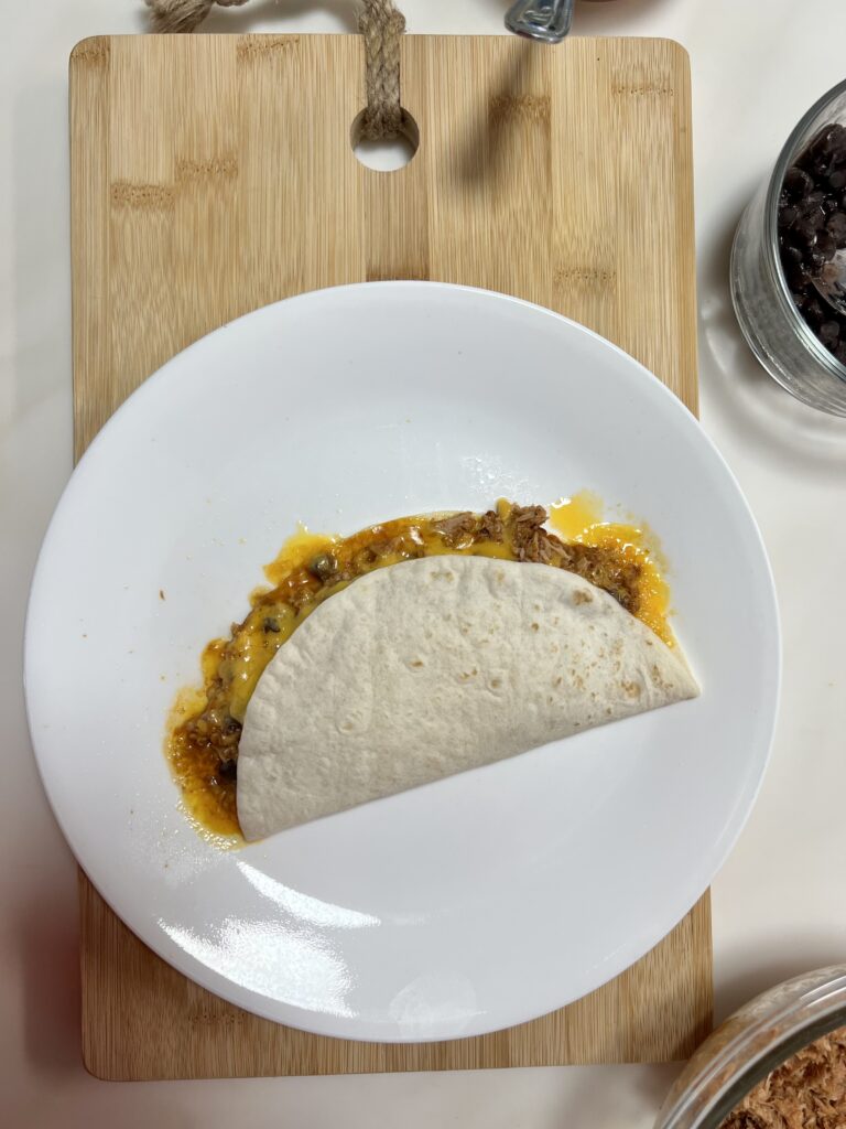 Microwave Quesadilla
