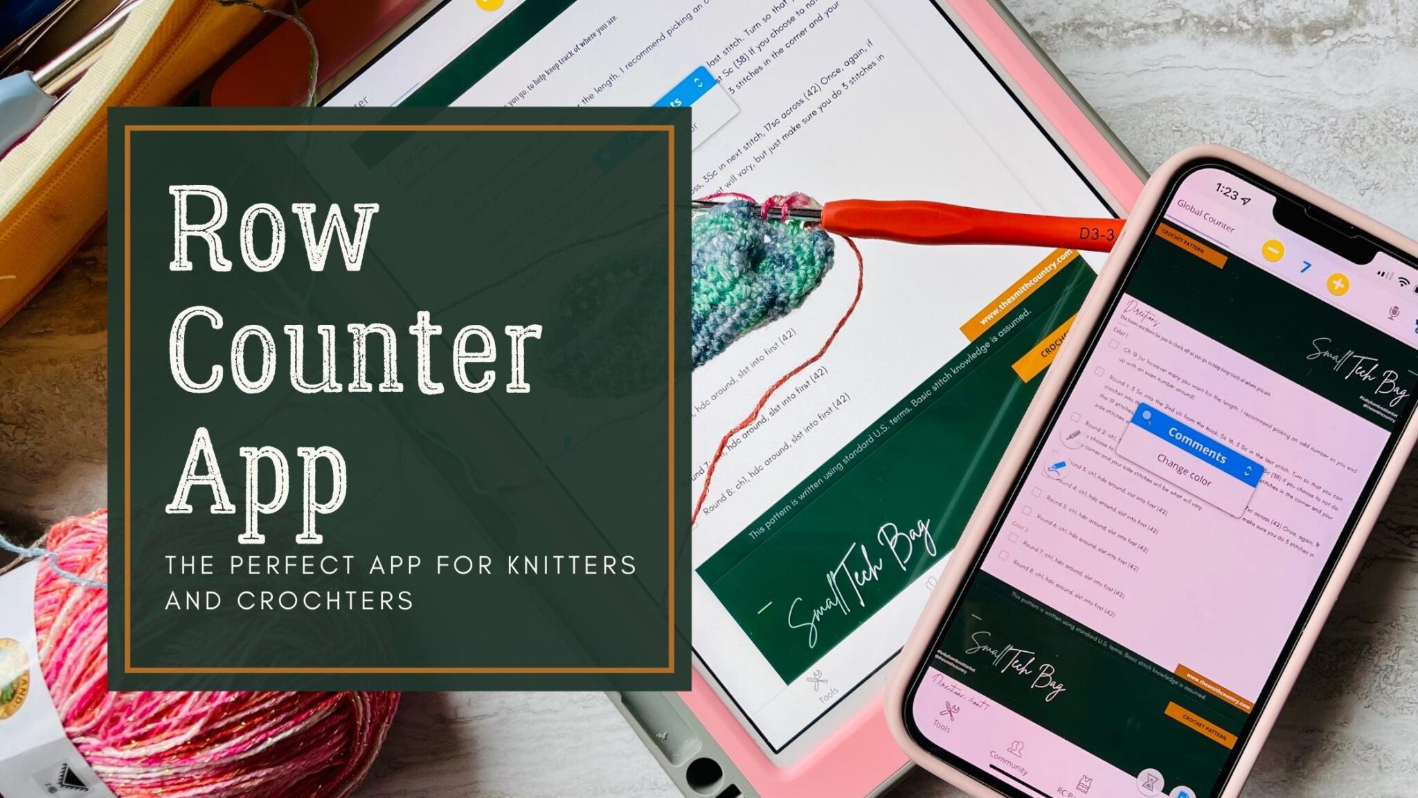 Review: Row Counter App | Cheers Jenn