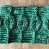 Birch Leaf Cowl Pattern image 2