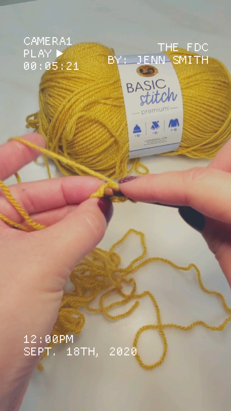 How to: Do a Foundation Double Crochet (FDC)
