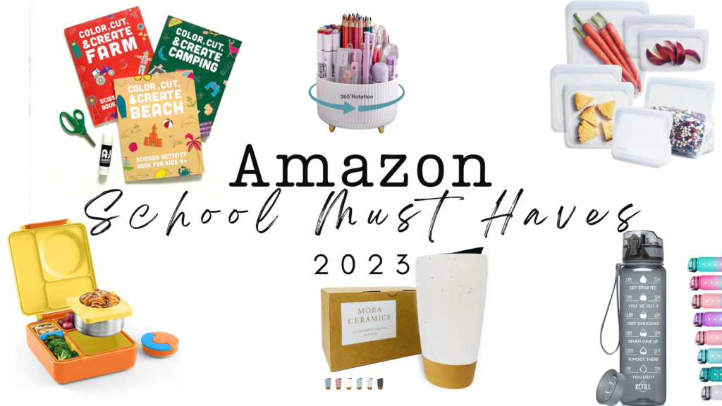 Amazon School Must Haves 2023 Blog Banner