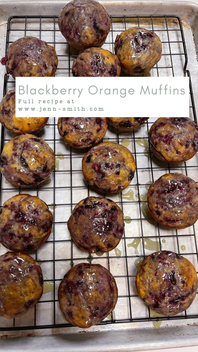 Blackberry orange muffins Feature Image