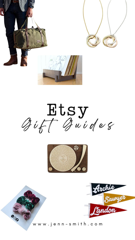 Etsy Gift Guide 2022 Pinterest Pin