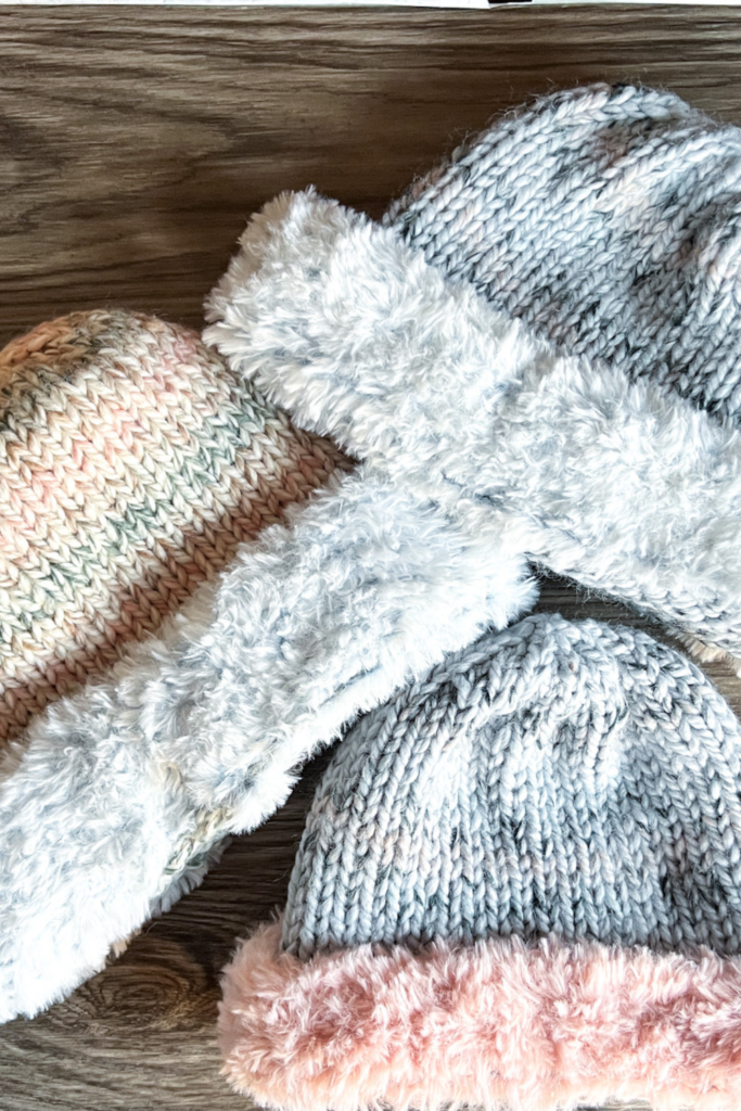 three hats, two different sizes - Kids and Toddler