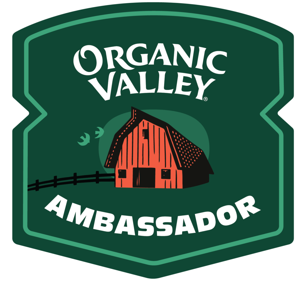 Organic Valley Ambassador badge