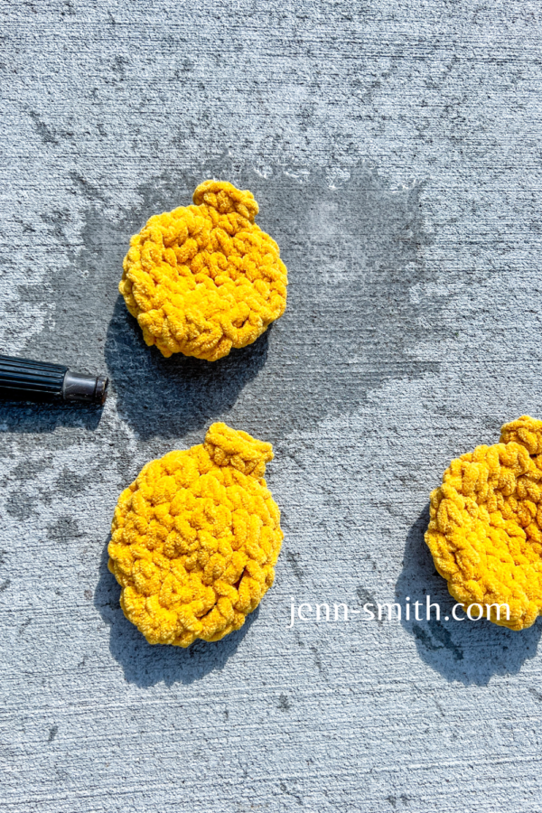 water balloons on a splash of water