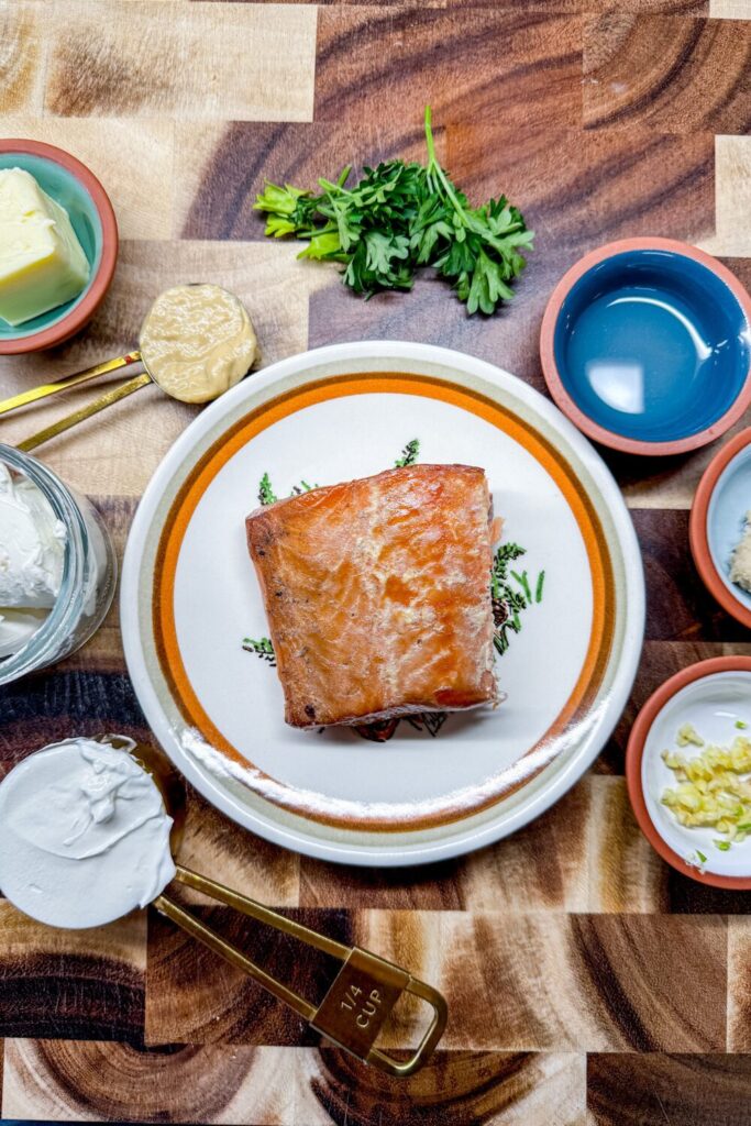 Salmon Rillette Ingredients
