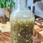 Greek Salad Vinaigrette finished in a bottle