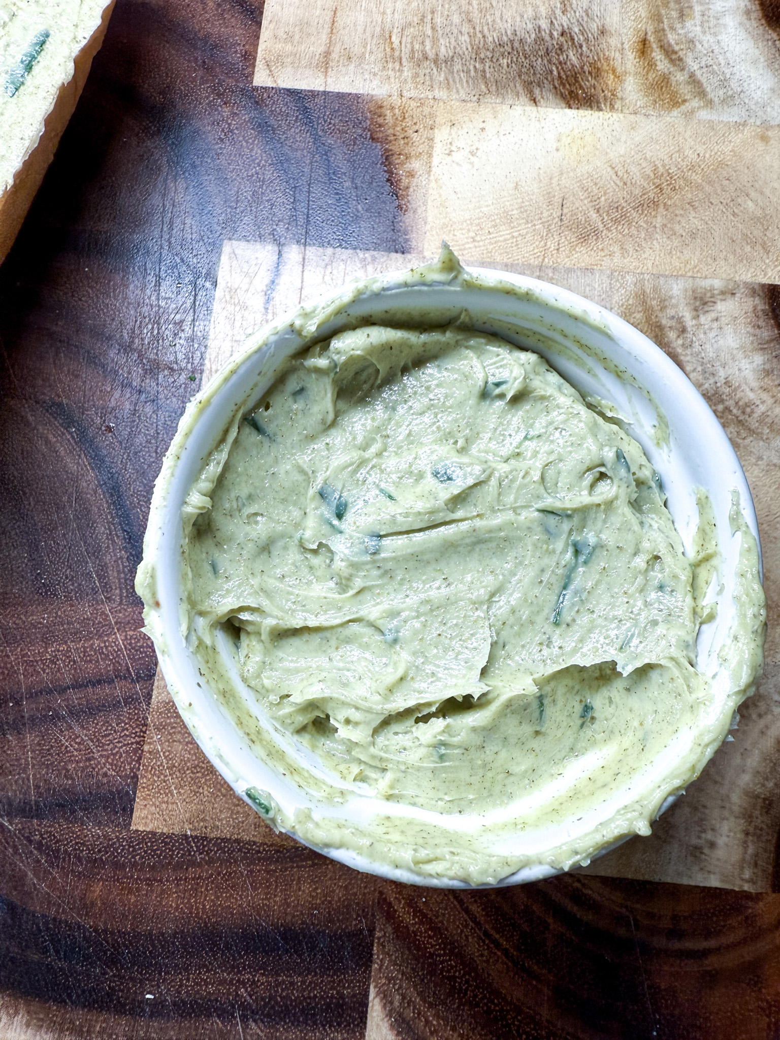 Compound Butter in a ramekin