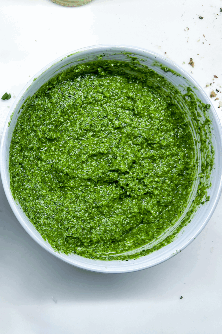 Easy Homemade Pesto alla Genovese (Classic Basil Pesto Recipe)