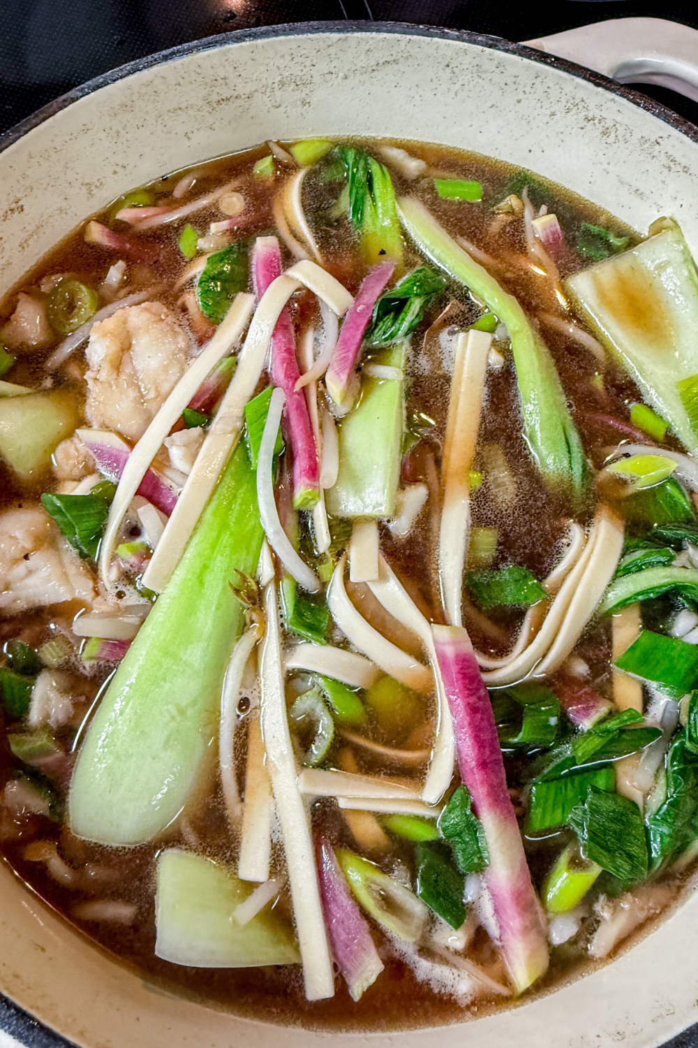 Fish Soup in a pot