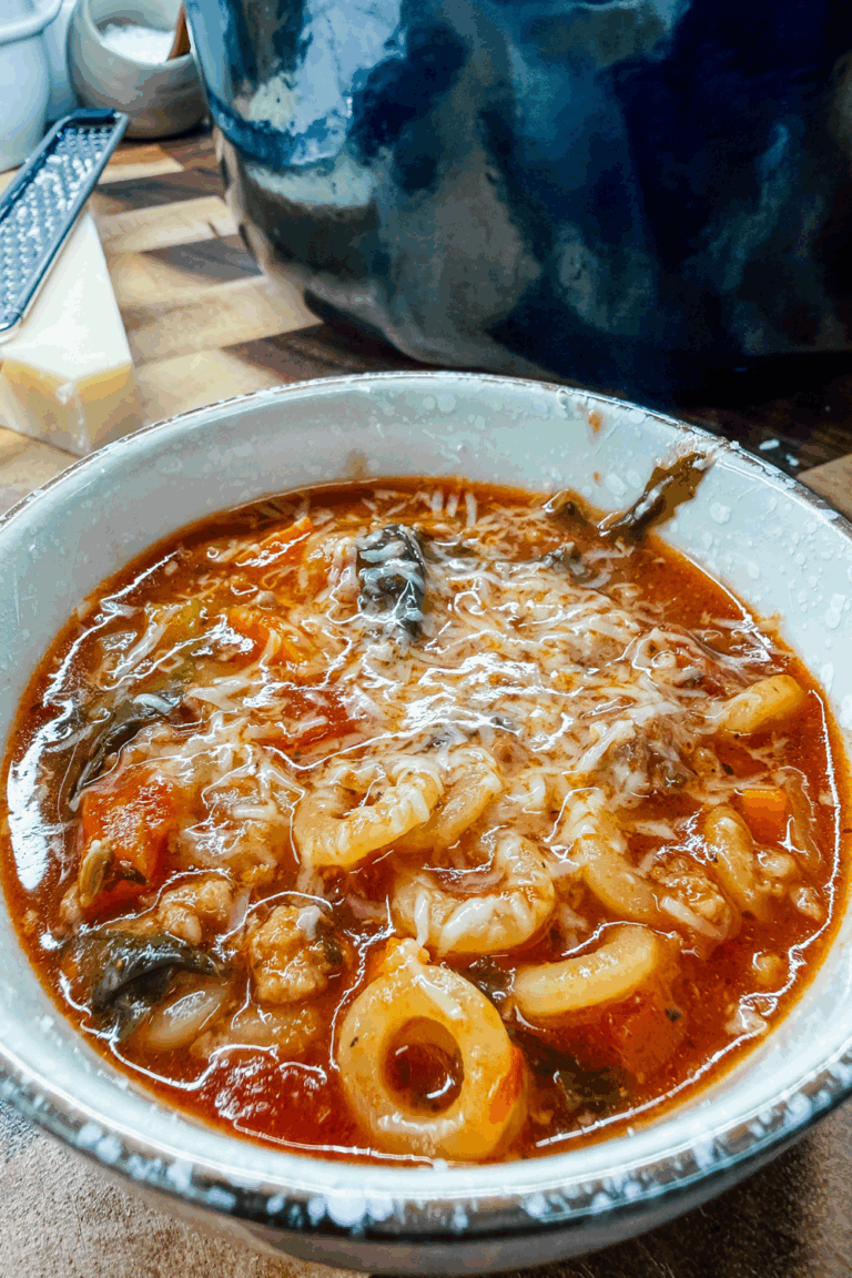 Italian Ground Sausage Soup: A Cozy, Veggie-Packed Family Favorite